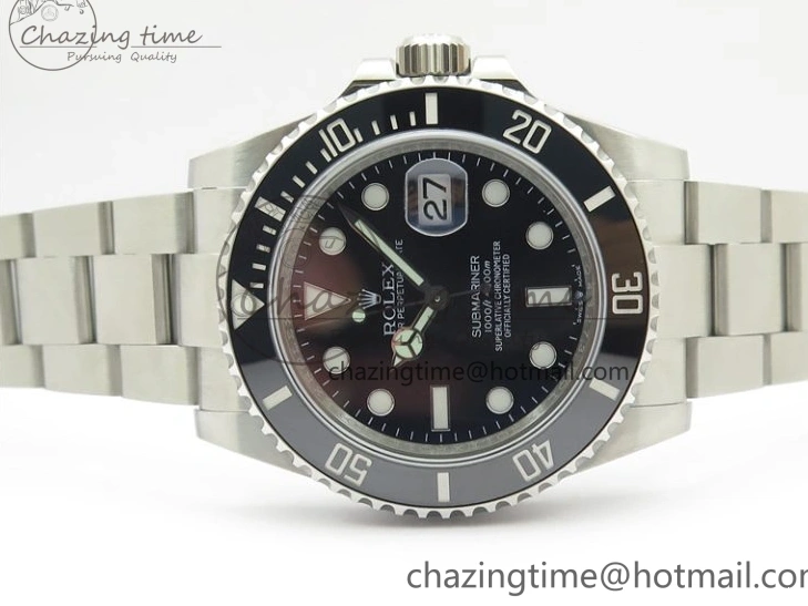 1218 Submariner 41mm 126610 LN Black Ceramic 904L Steel VVSF 1:1 Best Edition A NewStyle 2494